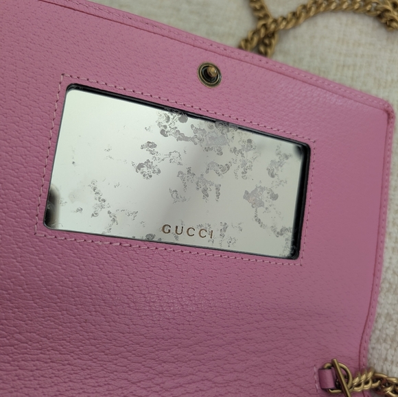 Pink Gucci Chain Shoulder Bag - Picture 7 of 10